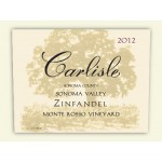 2012 カーライル ジンファンデル モンテ・ロッソ ヴィンヤード  2012 カーライル ジンファンデル モンテ・ロッソ ヴィンヤード