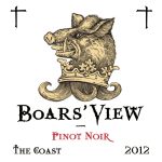 2012 シュレイダー ボアズ・ビュー　ピノ・ノワール